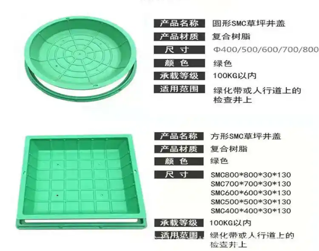 寮步镇树脂复合种植井盖展示